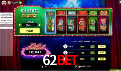 Descubra a Magia dos Jogos de Arcade no 62Bet