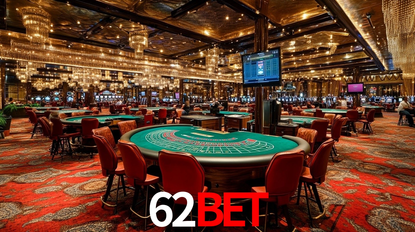Sinta a adrenalina dos jogos de cassino com 62Bet